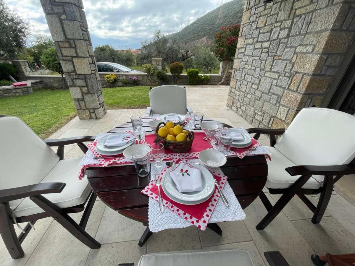 Seaside Retreat House Paralia Sergoulas Exterior foto